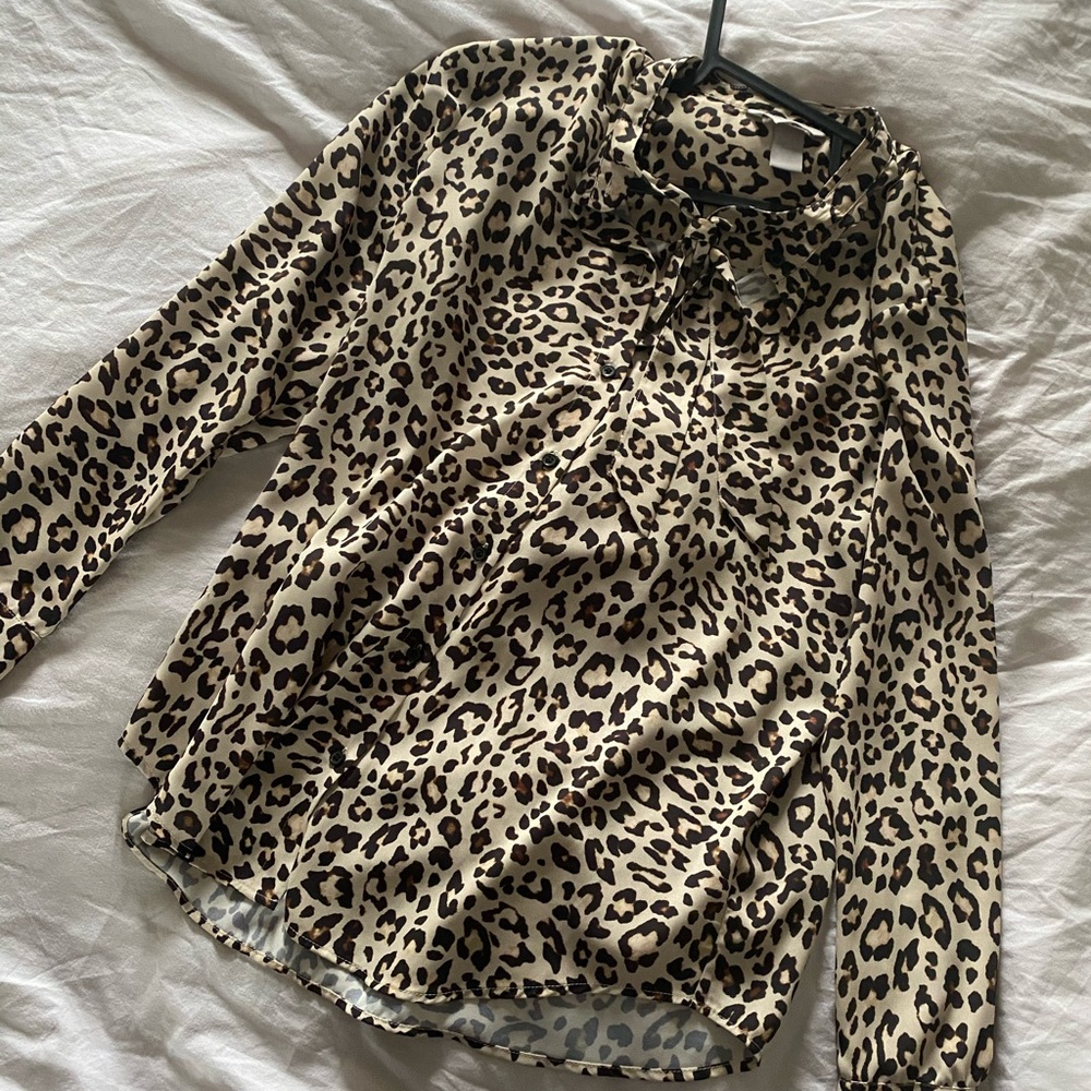 Zara Leopard Top - Picture 1 of 5